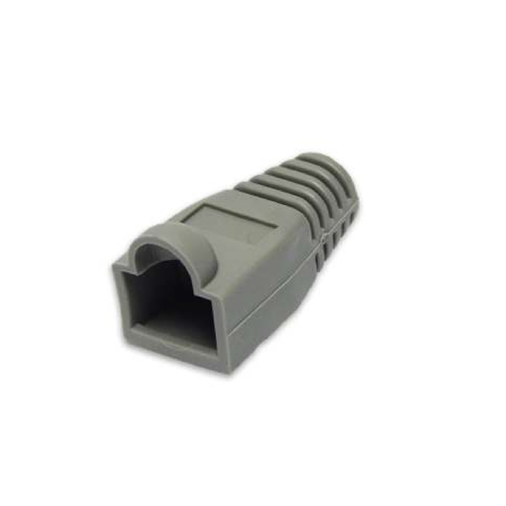 Bota Para Patch-Cord Rj-45 Gris Bolsa De 50