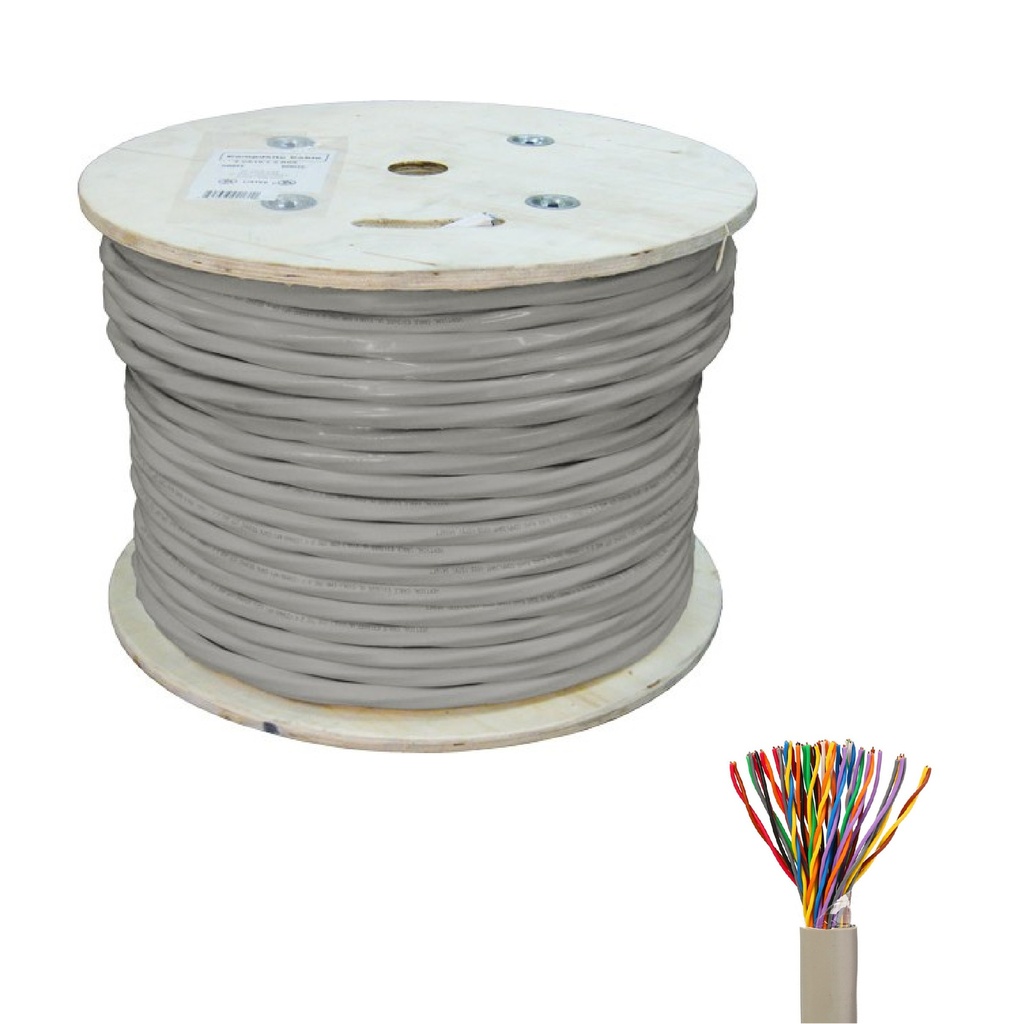 Cable Telefonico 25 Pares CAT3 1000 Pies