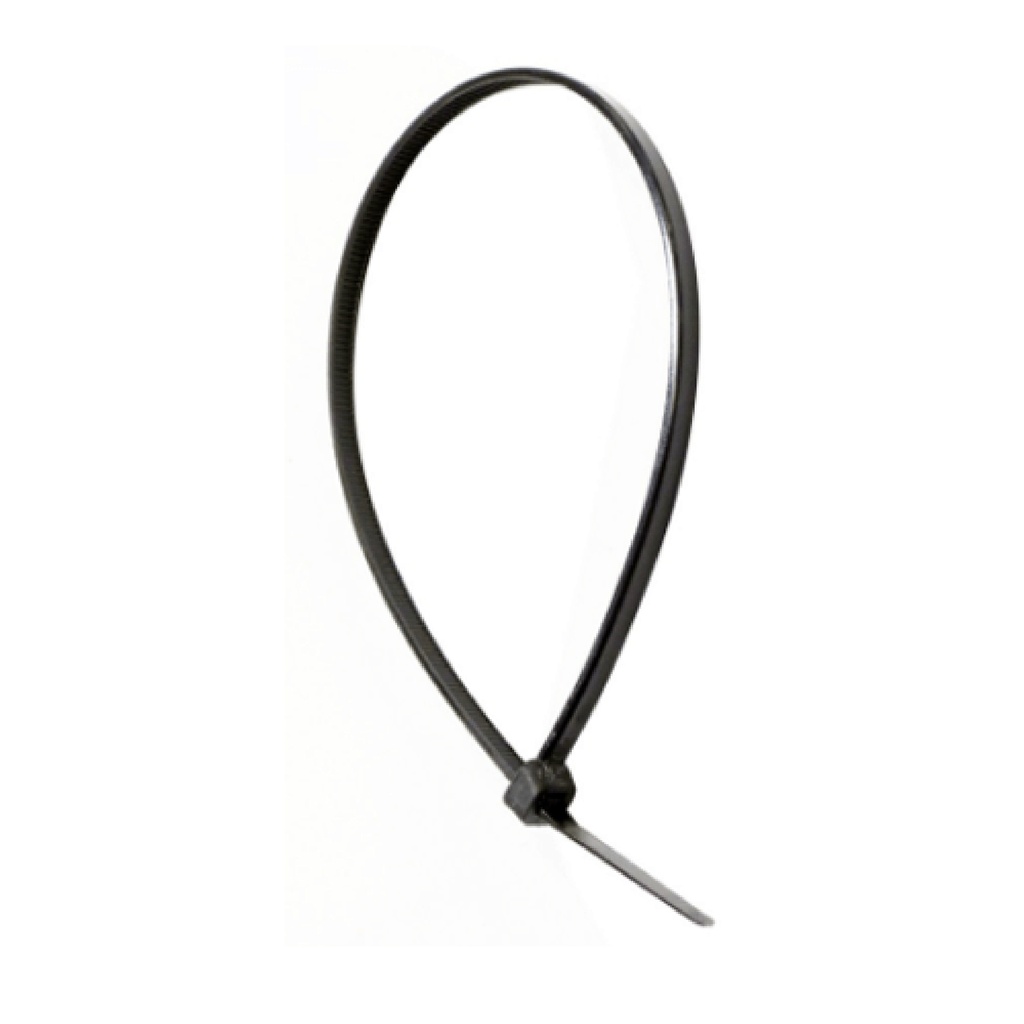 Cinchas Plastica 10" NEGRAS BOLSA DE 100