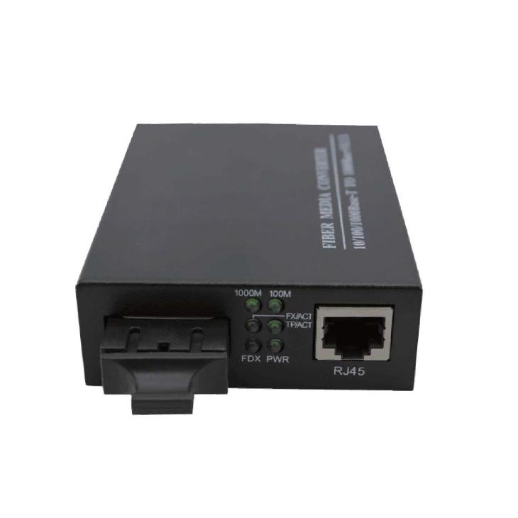 Convertidor De Medios Tekdata Sc 1000Tx A 1000Fx Monomodo