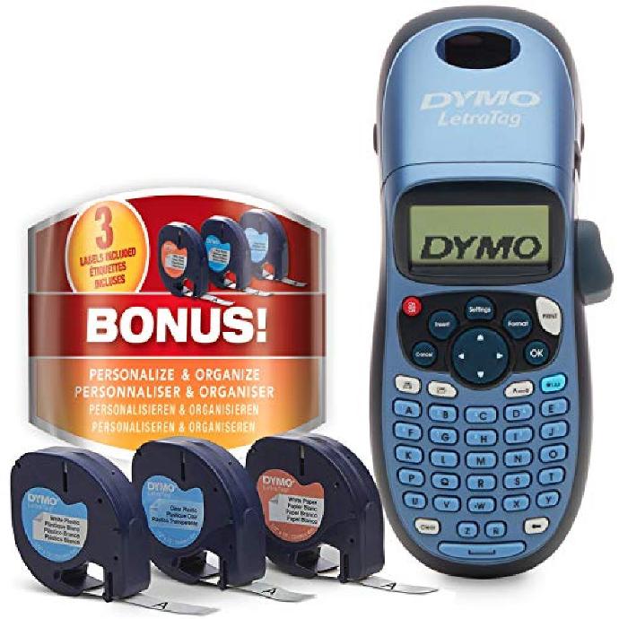 Etiquetadora Dynmo Letrag con 3 Cintas Etiquetadoras