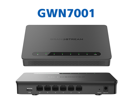 GRANDSTREAM ROUTER FIREWALL VPN GIGABIT 6 PUERTOS