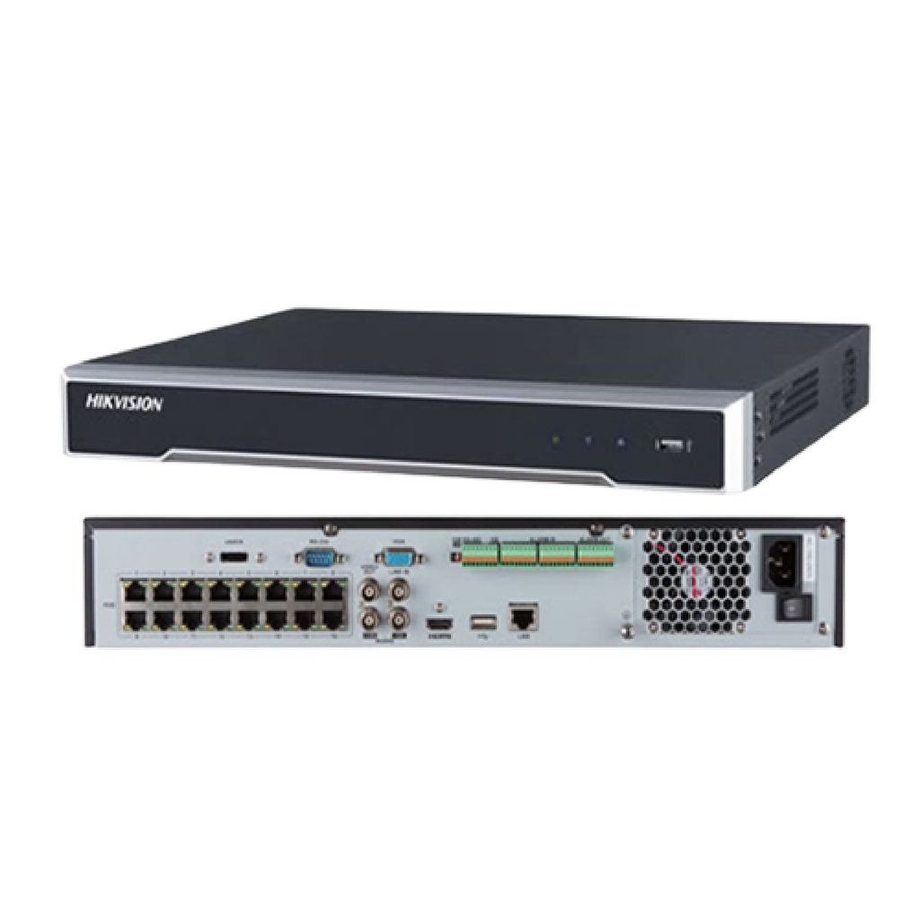 Hikvision Turbo NVR 16ch POE 4k Hdmi 
