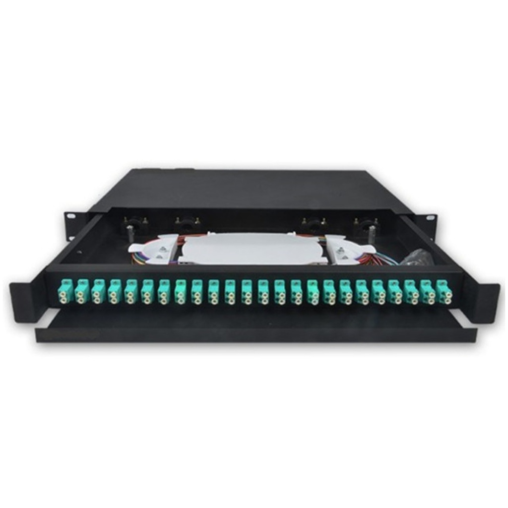 ODF 1 U 48 PUERTOS LC SIMPLEX MULTIMODO OM3