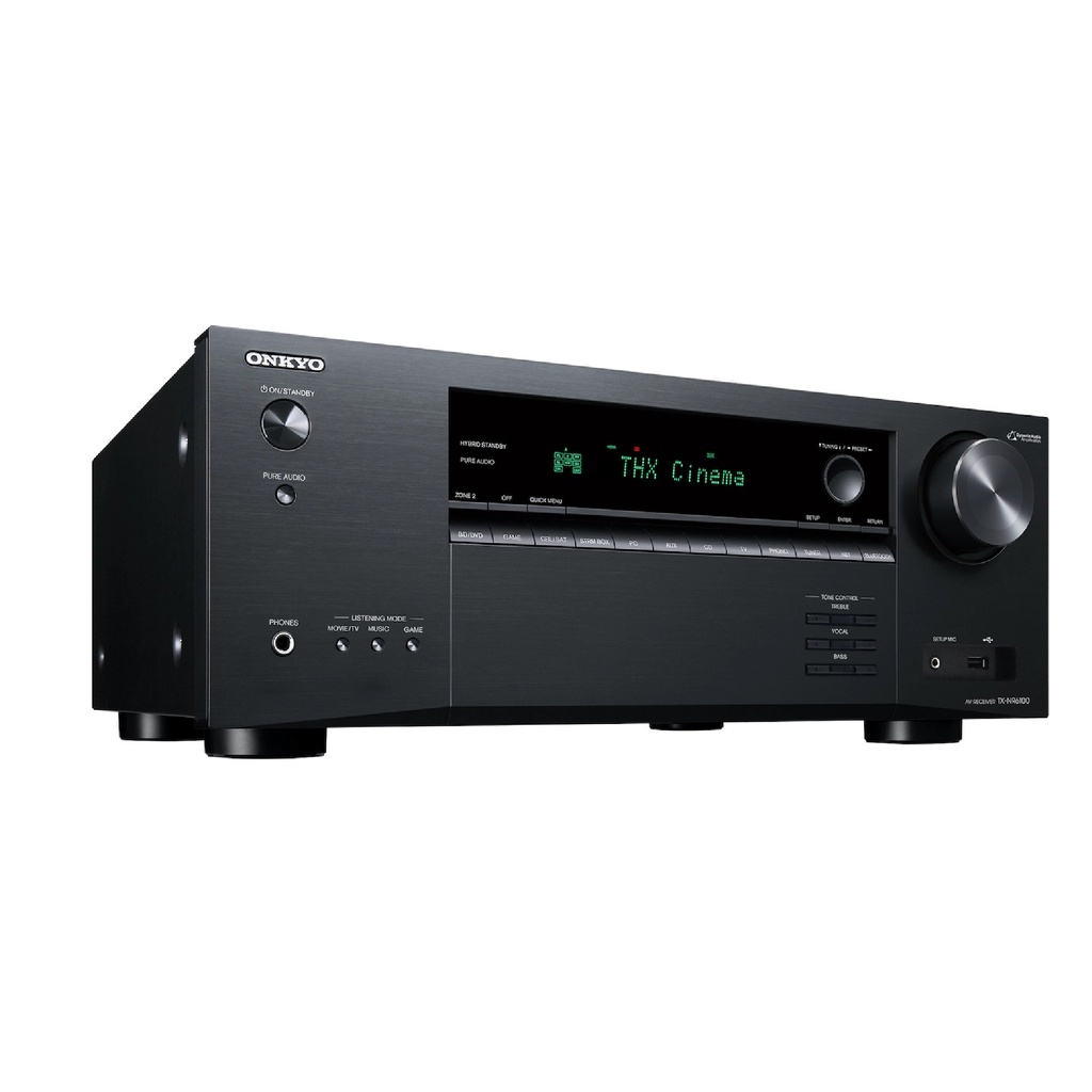 ONKYO 7.2 CHANNEL THX AV RECEIVER 2 ZONDE DTS