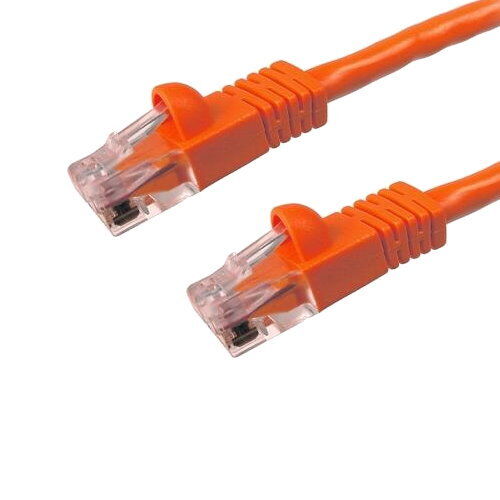 PATCH CORD CAT 6 TEKDATA 5 PIES NARANJA