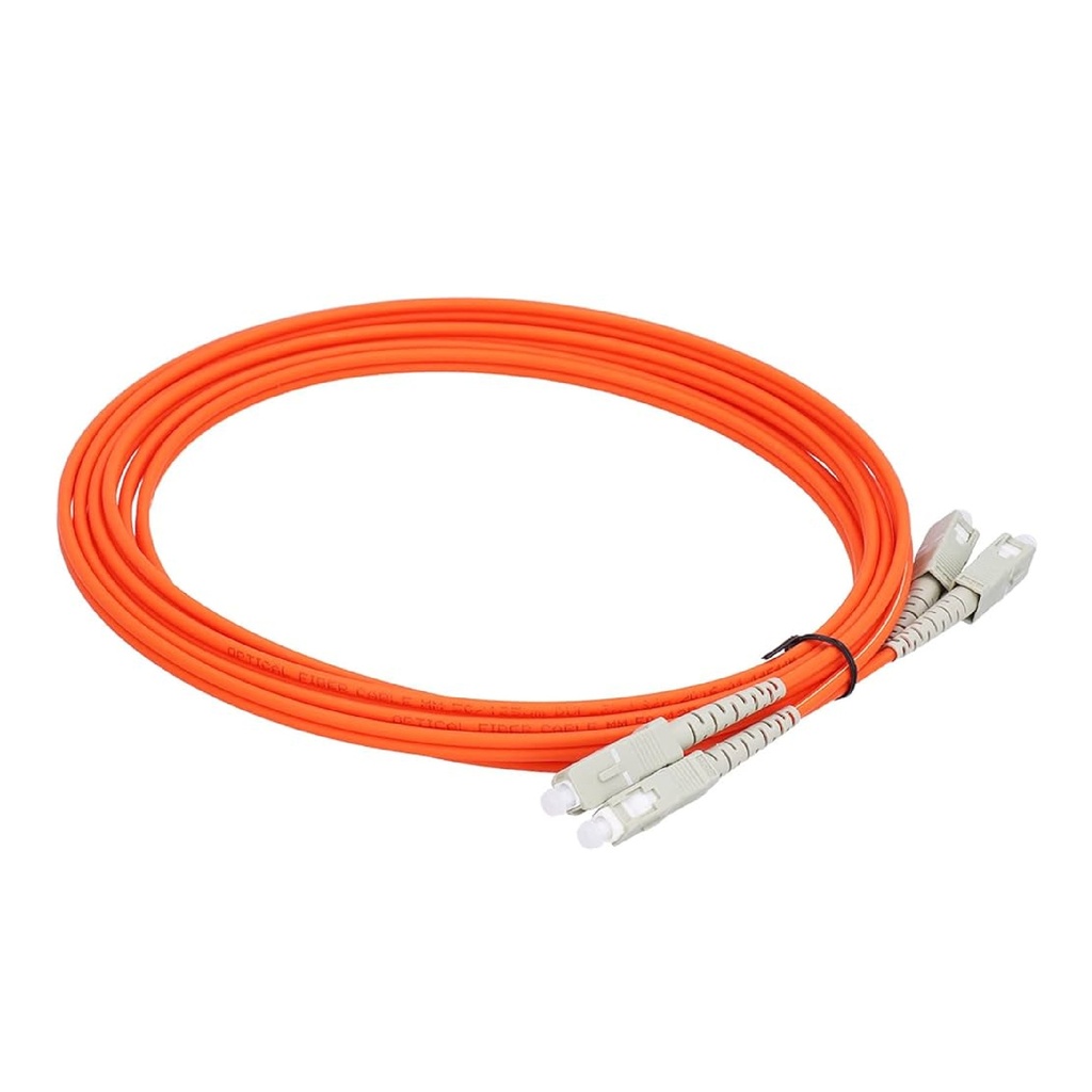 PATCH CORD DE FIBRA OPTICA SC SC MULTIMODO 15 METROS