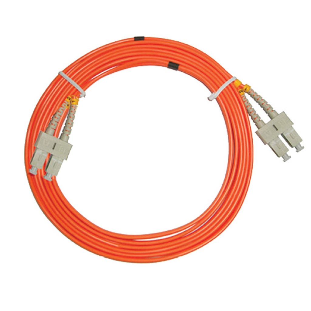 Patch  De Fibra Sc/Pc Sc/Pc Multimodo 50 Micrones Tekdata 15Mt