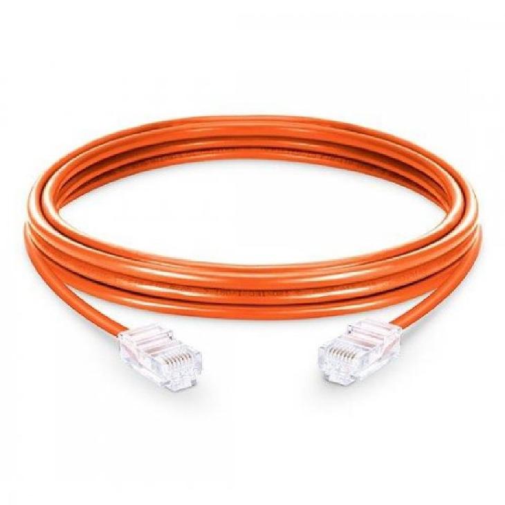 Patch Cord Cat5E 7' NARANJA Tekdata