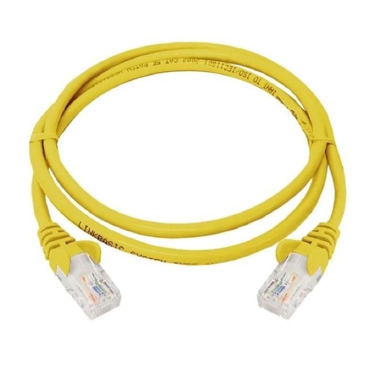 Patch Cord Cat5E Amarillo 3' Tekdata
