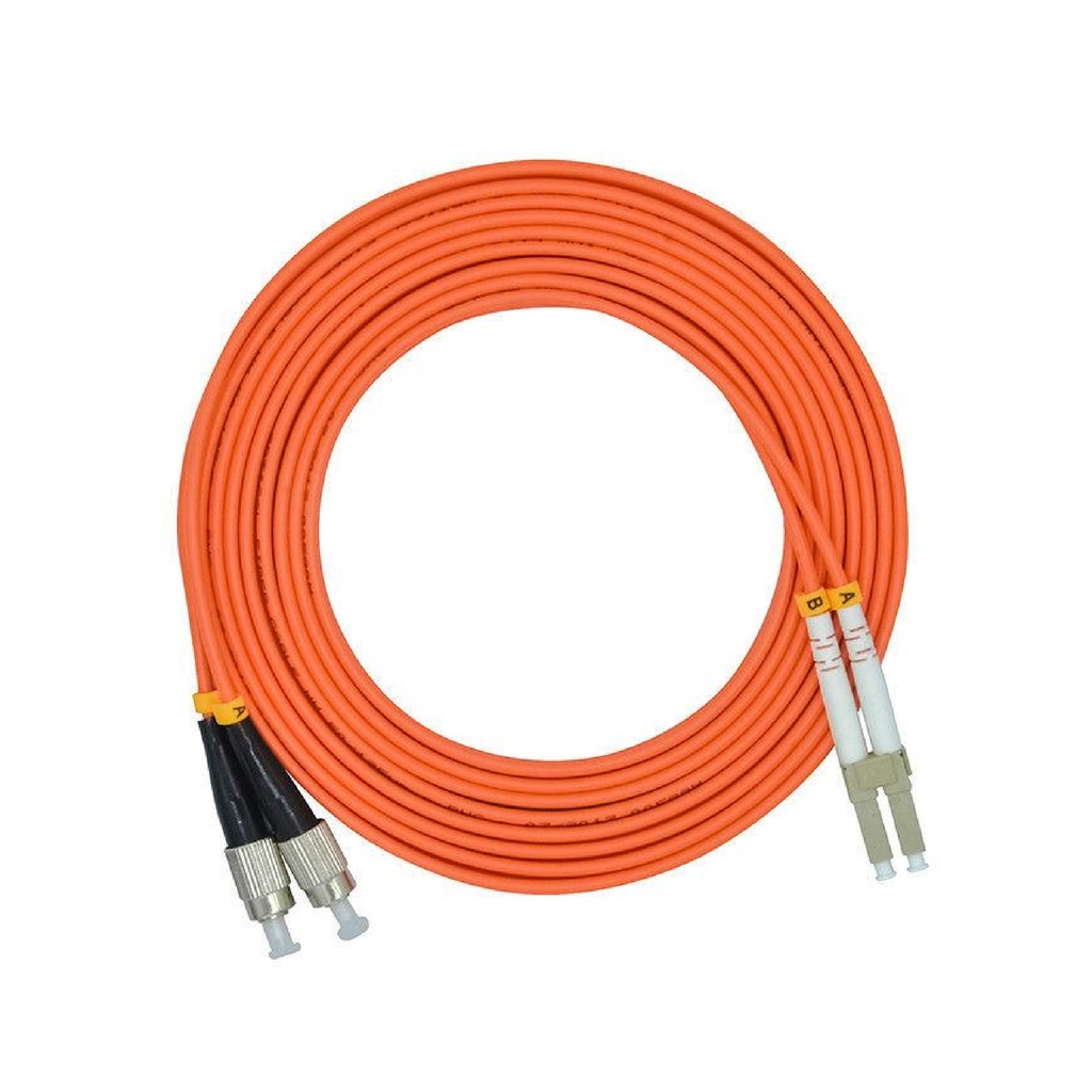 Patch De Fibra Fc-Sc Multimodo 1Mt 50 Micrones Tekdata