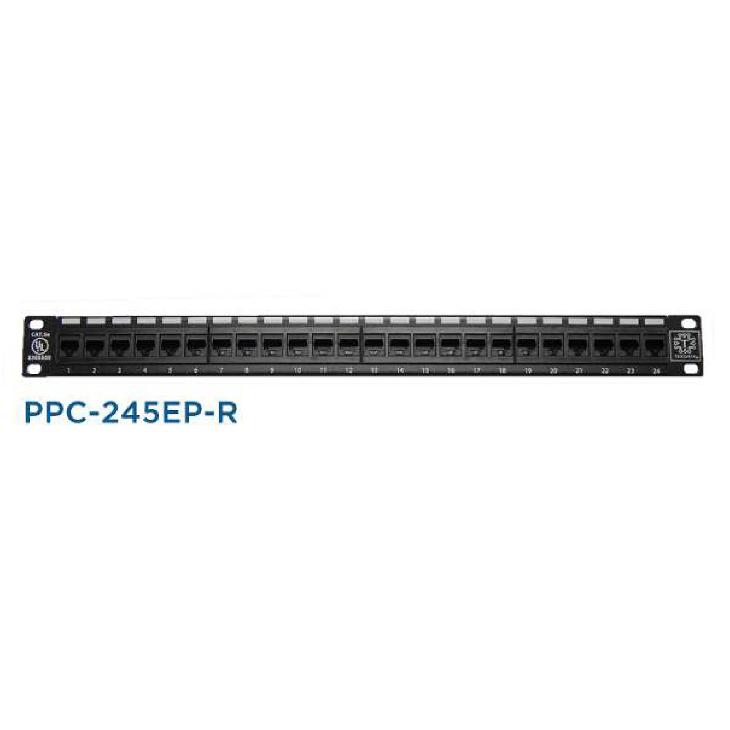 Patch Panel De 24 Puertos Cat5E