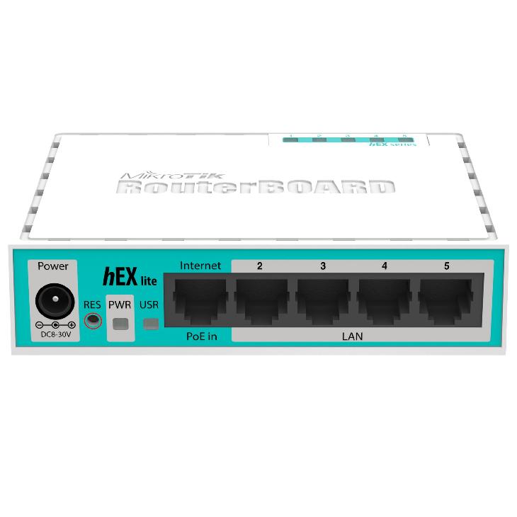 RouterBoard Mikrotik HEX  5 10/100 Ports Passive POE 