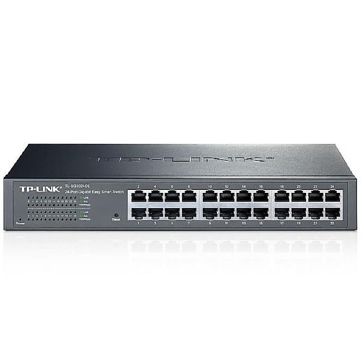 Switch 24-Port Unmanaged Giga Rack 10/100/1000 TP-Link