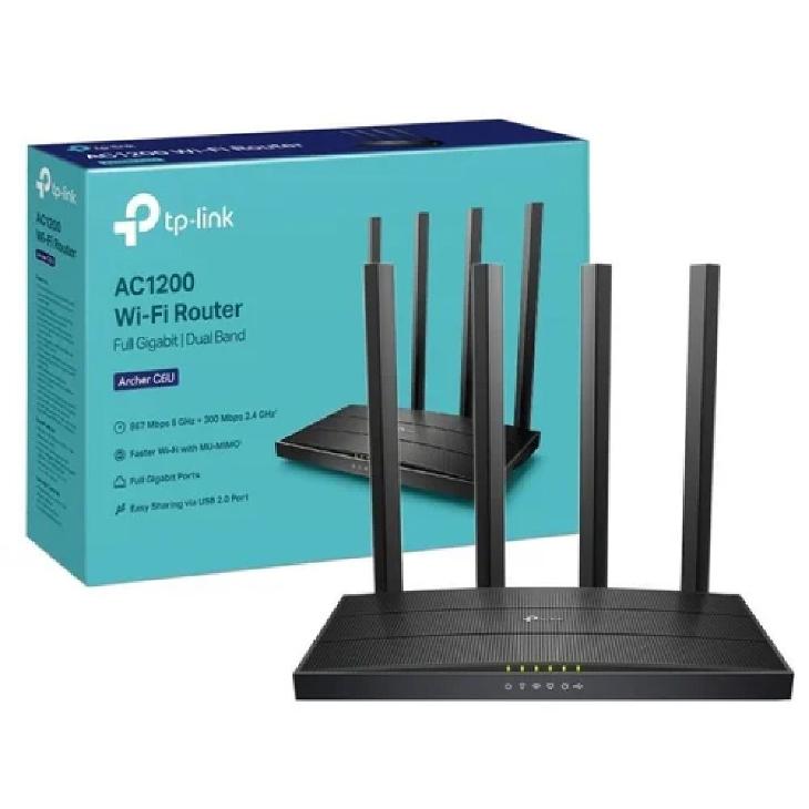 TP-LINK WIFI DUAL BAND GIGABIT  AC 1200 ROUTER
