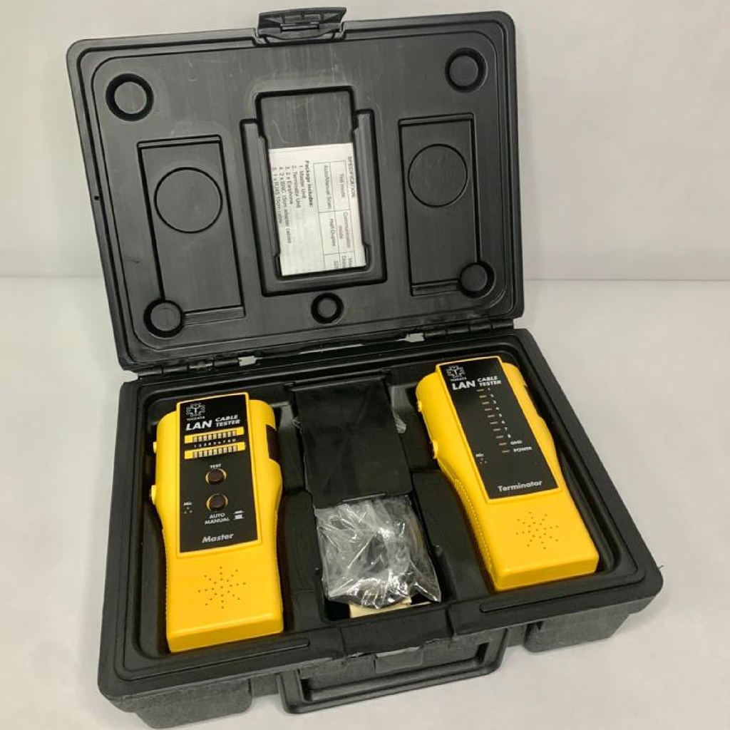 Tester Mapeo Lan  Walkie Talkie Tekdata