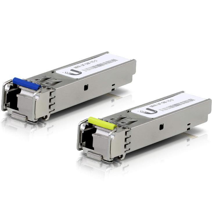 UBIQUITI  SFP 1G BIDI SINGLE MODE PACK DE 2 