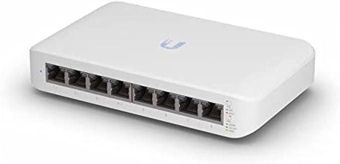 UBIQUITI SWITCH 8 PUERTOS  POE+ (4) LITE
