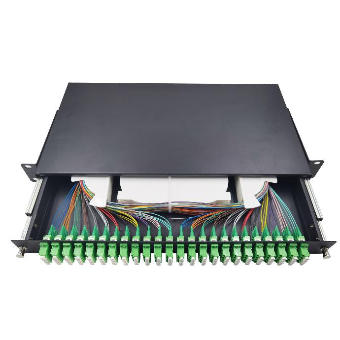 ODF 1 U 48 PUERTOS LC/APC SIMPLEX MONOMODO