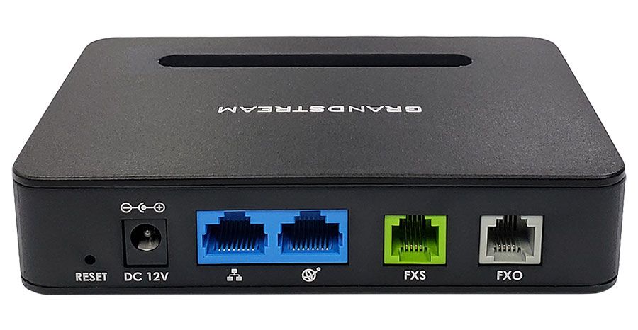 ATA VOIP 1FXS 1 FXO LAN WAN GRANDSTREAM