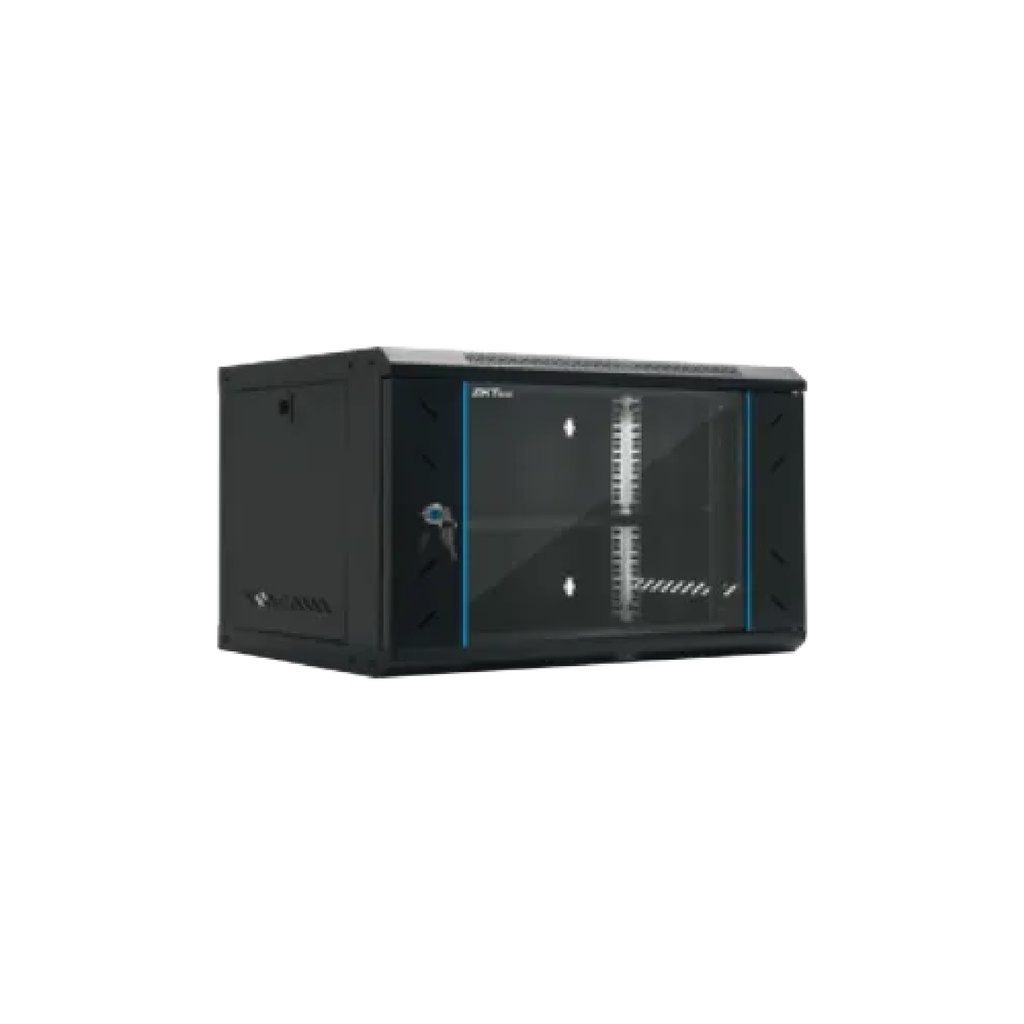 ZK-TECO GABINETE 6U DE PARED FIJO 18'' PROFUNDIDAD