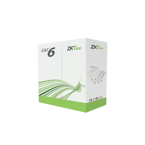 ZK-TECO CABLE UTP CAT6 BLANCO 1000 PIES