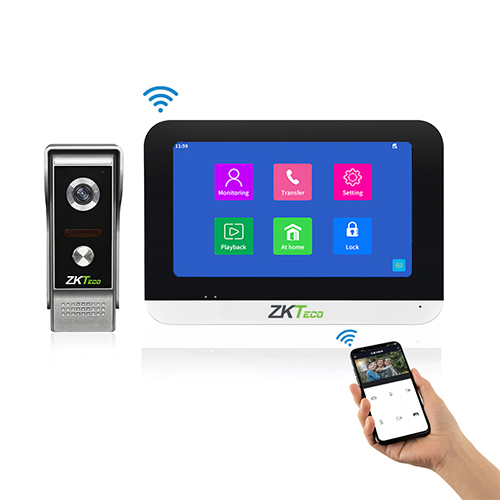 ZK-TECO KIT DE INTERCOMUNICACION CON VIDEO