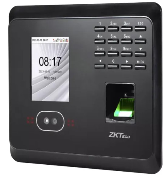 ZK-TECO MB360 PLUS TERMINAL DE MULTIBIOMETRICA CONTROL DE ASISTENCIA Y  CONTROL DE ACCESO RFID/WIFI