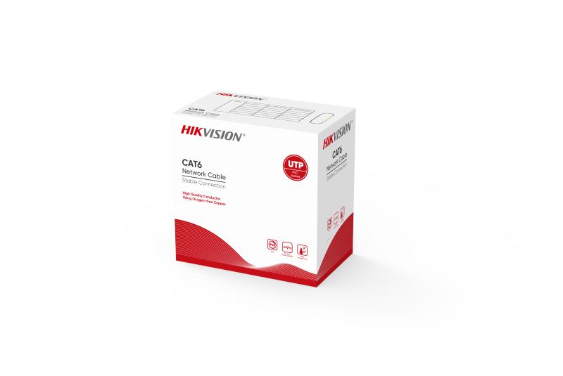 CABLE CAT 6 HIKVISION 1000 PIES