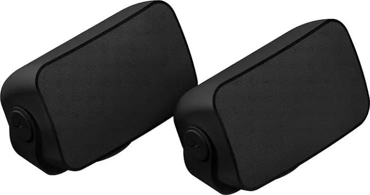 SONOS BY SONANCE BOCINA EXTERIOR NEGRA PAR