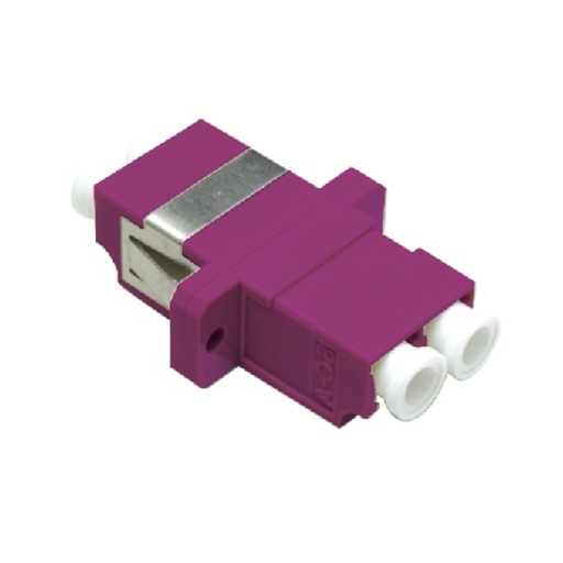 [ADP-LCM4-DX] ADAPTADOR DUPLEX DE FIBRA LC OM4