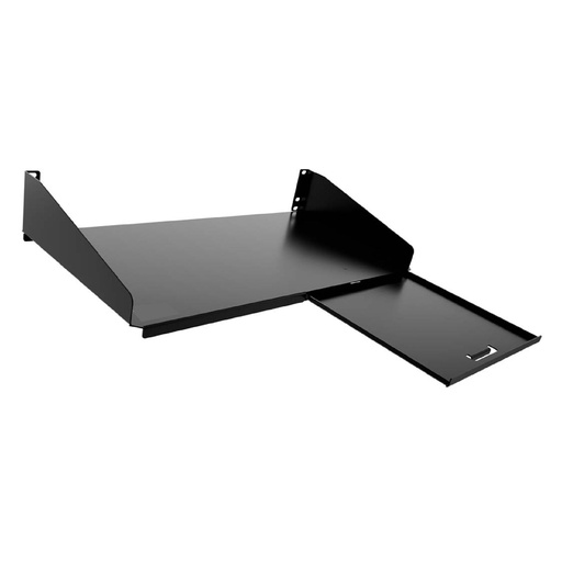 [1.0][BAN-TECL-SBL] Bandeja Portateclado Y Mouse Tekdata Rack Abierto