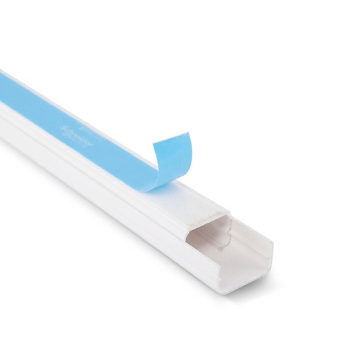 [2583.0][RW-1510-WHA] CANALETA 15X10 BLANCO 2 MT CON ADHESIVO BLANCA