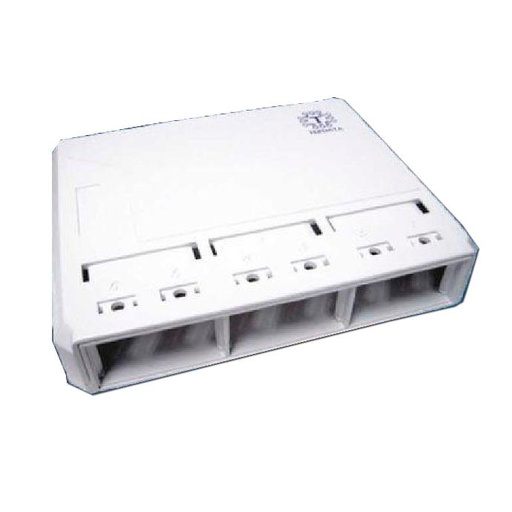 [778.0][SBX-3MD-WH] Caja De Superficie Para Fibra Tekdata