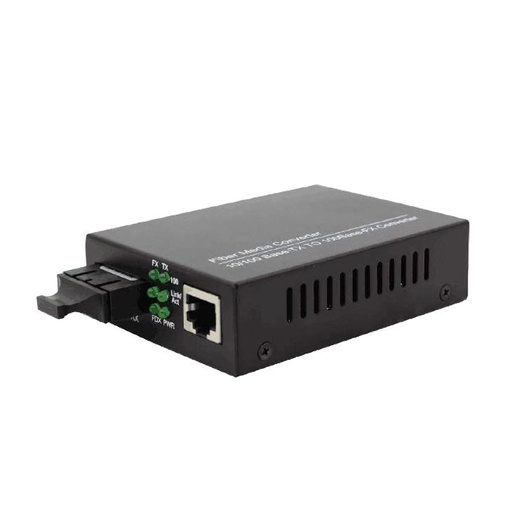 [11.0][FMC-SCSM-40] Convertidor De Medios Monomodo Sc Tekdata 10/100