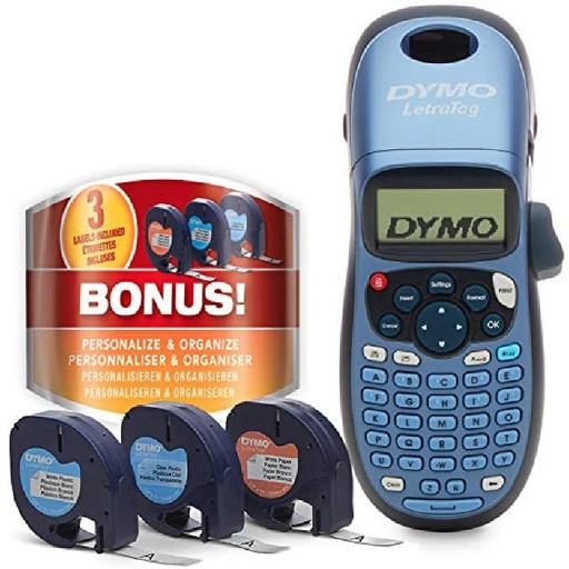 [0.0][LT-100H-PLUS] Etiquetadora Dynmo Letrag con 3 Cintas Etiquetadoras