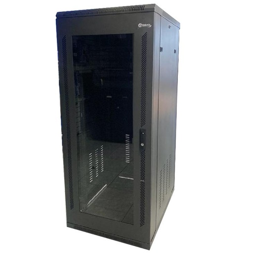 [6.0][GAP-3232CS-7BK] Gabinete 32"X32" 7 pies Puerta Vidrio Linea Dynamic