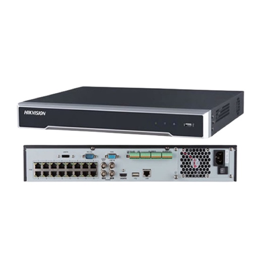 [0.0][DS-7616NI-K2/16P] Hikvision Turbo NVR 16ch POE 4k Hdmi 