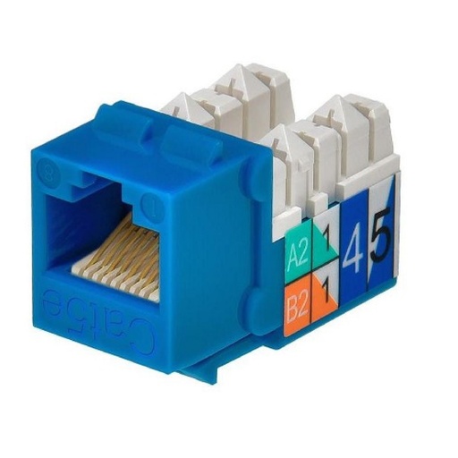 [16.0][JAC-005E-BL] KEYSTONES CAT5E AZUL  B-NET
