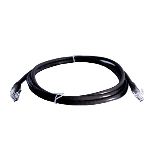[129.0][PCU-605M-BK] PATCH CORD CAT 6 TEKDATA 5 PIES NEGRO