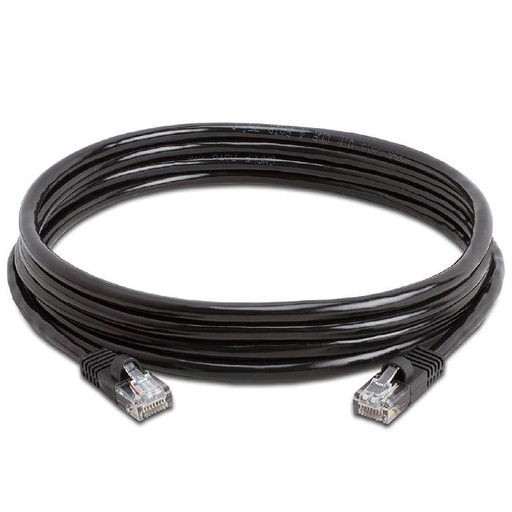 [PCU-E10M-BK] PATCH CORD CAT5E NEGRO 10' TEKDATA