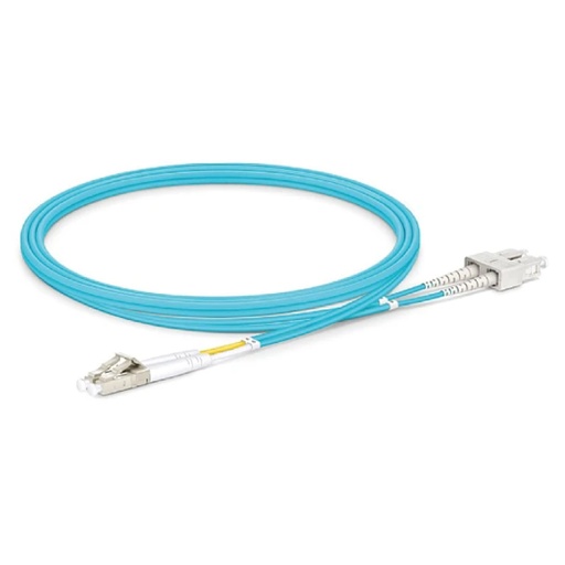 [0.0][FP2-LCSCM3-15] PATCH CORD DE FIBRA DUPLEX LC-SC OM3 15 MT