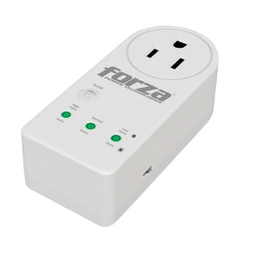 [0.0][FVP-1201B] PROTECTOR DE VOLTAJE FORZA 1 SALIDA 110V