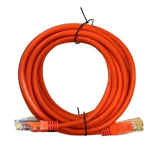 [PCU-E10M-OR] Patch Cord Cat5E 10' NARANJA Tekdata