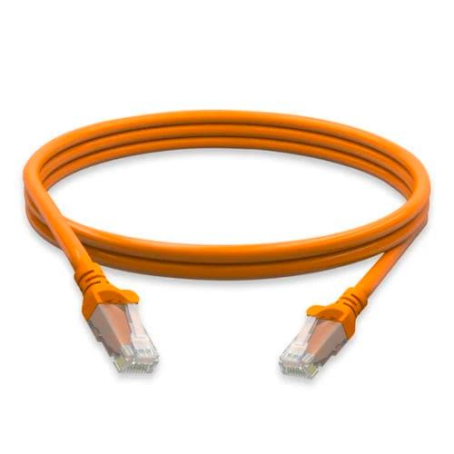 [PCU-E03M-OR] Patch Cord Cat5E 3' NARANJA Tekdata