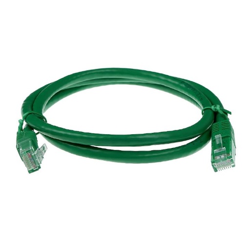 [PCU-E03M-GR] Patch Cord Cat5E 3' Verde Tekdata