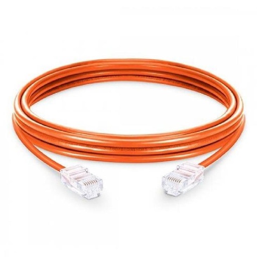 [PCU-E07M-OR] Patch Cord Cat5E 7' NARANJA Tekdata