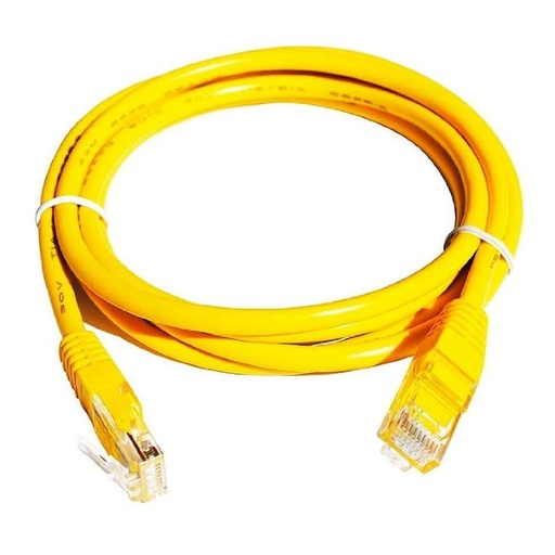 [90.0][PCU-E07M-YL] Patch Cord Cat5E Amarillo 7' Tekdata