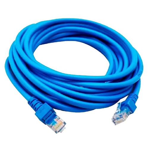 [0.0][PCU-E10M-BL] Patch Cord Cat5E Azul 10' Tekdata