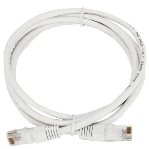 [50.0][PCU-E07M-WH] Patch Cord Cat5E Blanco 7' Tekdata